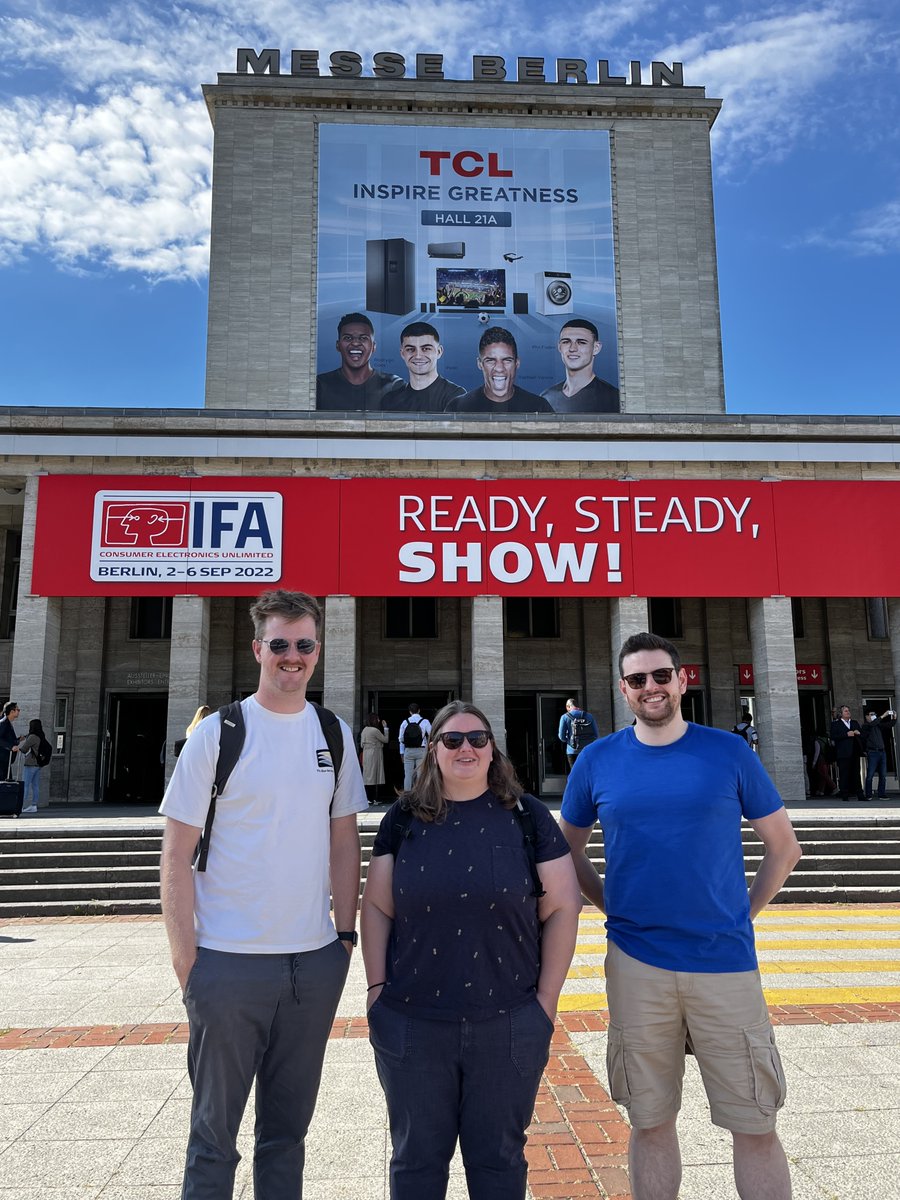 Great morning exploring <a href="/IFA_Berlin/">IFA Berlin</a> 🙌 Follow along on our instagram for plenty of stories &amp; highlights instagram.com/belumeliving/