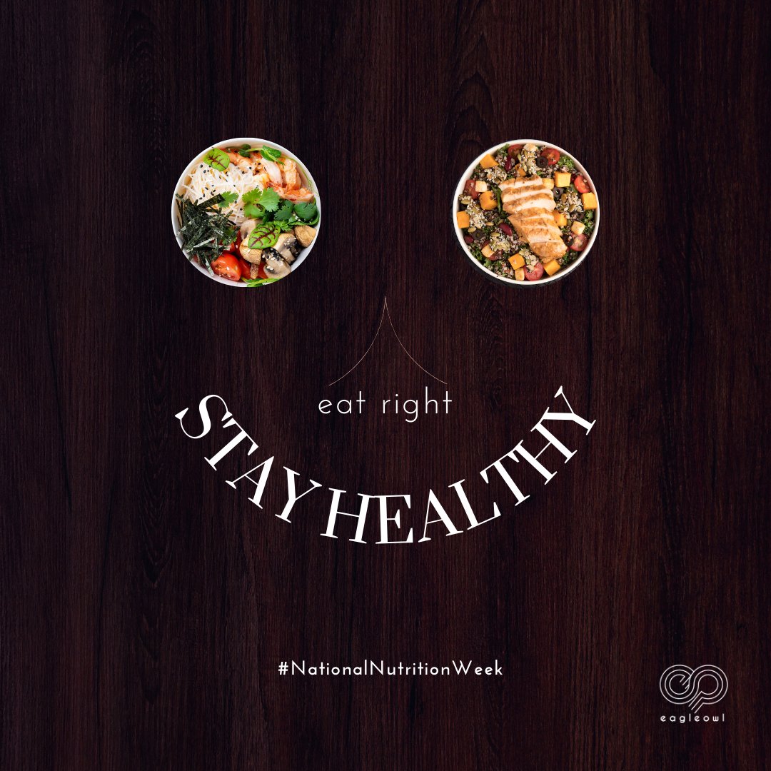TryEagleOwl's tweet photo. Nutrition cannot be left on chance.
This week, as we celebrate #NationalNutritionWeek we urge you to create a balanced diet that improves your body's overall health &amp; well-being #nutritionweek
#healthyfood #healthyeating #healthyliving #healthylifestyle #nationalnutritionweek2022 https://t.co/wMim8uddP8