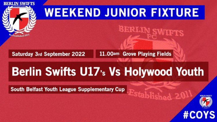 💥 The Competitive Season Starts Here 💥

This Weekends Fixtures: 

📸 <a href="/TheGavinMaxwell/">Gavin</a> 

#COYS 🔴🔵