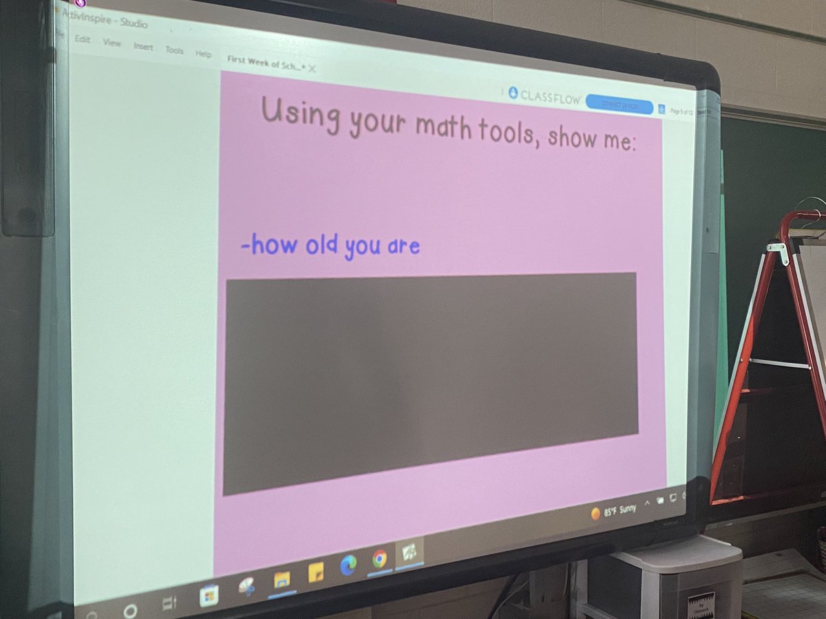 Our math-based special area class is so engaging!  Students used math manipulatives to play a “get to know you” game.  <a href="/SandyPlainsES/">Sandy Plains ES</a> <a href="/JPlakosh/">Jen Plakosh</a> #TogetherWeSoar