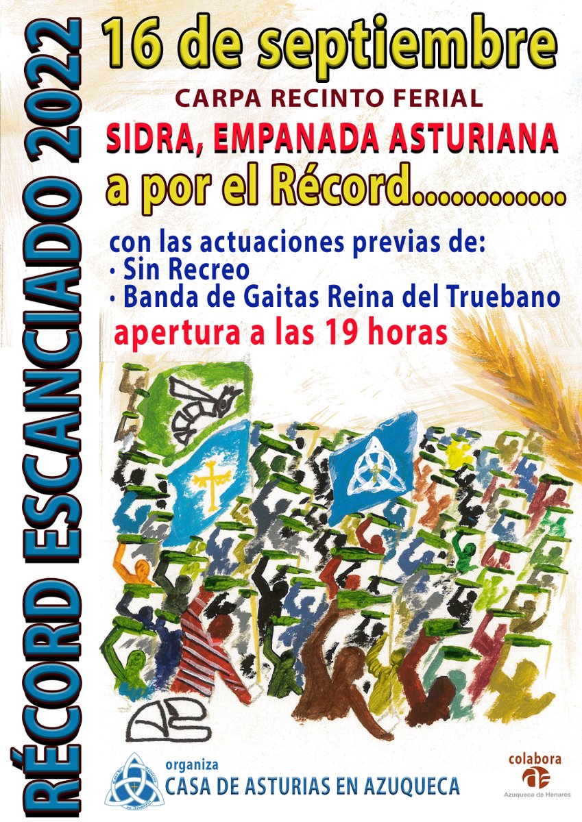 a por ello.............664 es el pasado récord fuera de Asturias.....¿te lo vas a perder?, te esperamos....