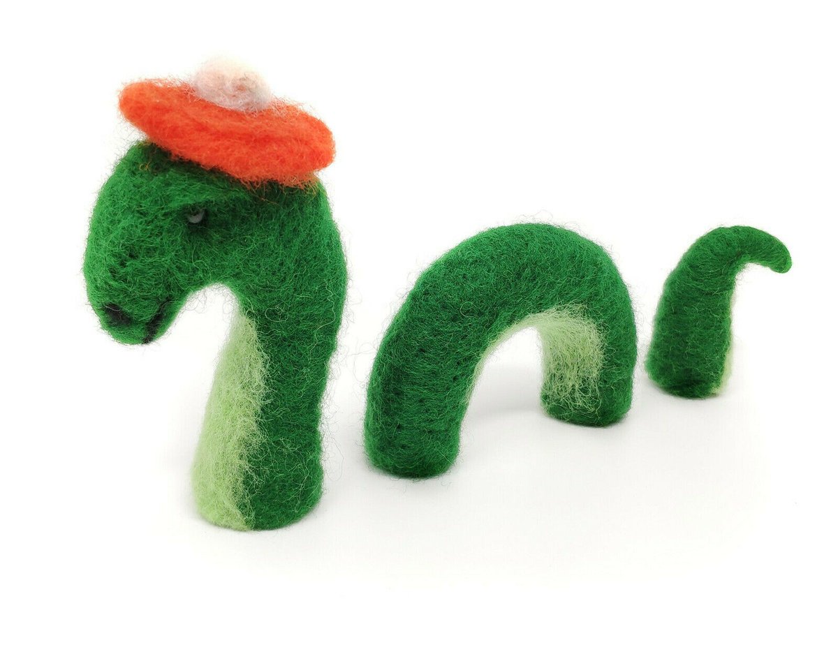 CharmelLtd's tweet photo. *Bargain auction listing @CharmelLtd ends soon. Place bid for great deal* 
The Crafty Kit Company 'Loch Ness Monster' Needle Felting Kit
https://t.co/chBdGc6KIq #eBay @eBay_UK
#needlefelting #lochnessmonster #giftidea #Charmel #shopindie #shoplocal #shopsmallbiz #elevenseshour https://t.co/vgwEsltzFZ