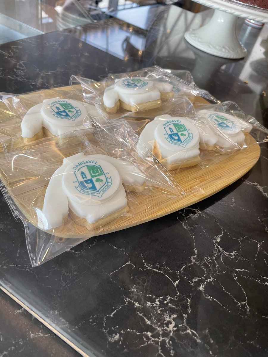 A first batch of Dargavel Biscuits are back in stock for the new school session. Pop into Scoff &amp; Patter this weekend for your sweet treat!!