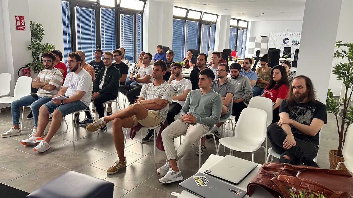 Sngular (@sngular) on Twitter photo Hoy nuestro equipo de #InteligenciaArtificial se reúne en A Coruña para compartir avances y trabajar en la integración de equipos.
¡GANAZAS de ver lo que sale de esa mezcla! 🙌🏻
¿Nos podéis avanzar algo <a href="/joselcs/">Jose Luis Calvo</a>, <a href="/jorpruden/">Jorge Prudencio</a>, <a href="/sailormerqury/">Nerea Luis 👩🏻💻✨</a> y equipo <a href="/Corunet/">Corunet by SNGULAR</a>? ❤️ Hoy nuestro equipo de #InteligenciaArtificial se reúne en A Coruña para compartir avances y trabajar en la integración de equipos.
¡GANAZAS de ver lo que sale de esa mezcla! 🙌🏻
¿Nos podéis avanzar algo <a href="/joselcs/">Jose Luis Calvo</a>, <a href="/jorpruden/">Jorge Prudencio</a>, <a href="/sailormerqury/">Nerea Luis 👩🏻💻✨</a> y equipo <a href="/Corunet/">Corunet by SNGULAR</a>? ❤️