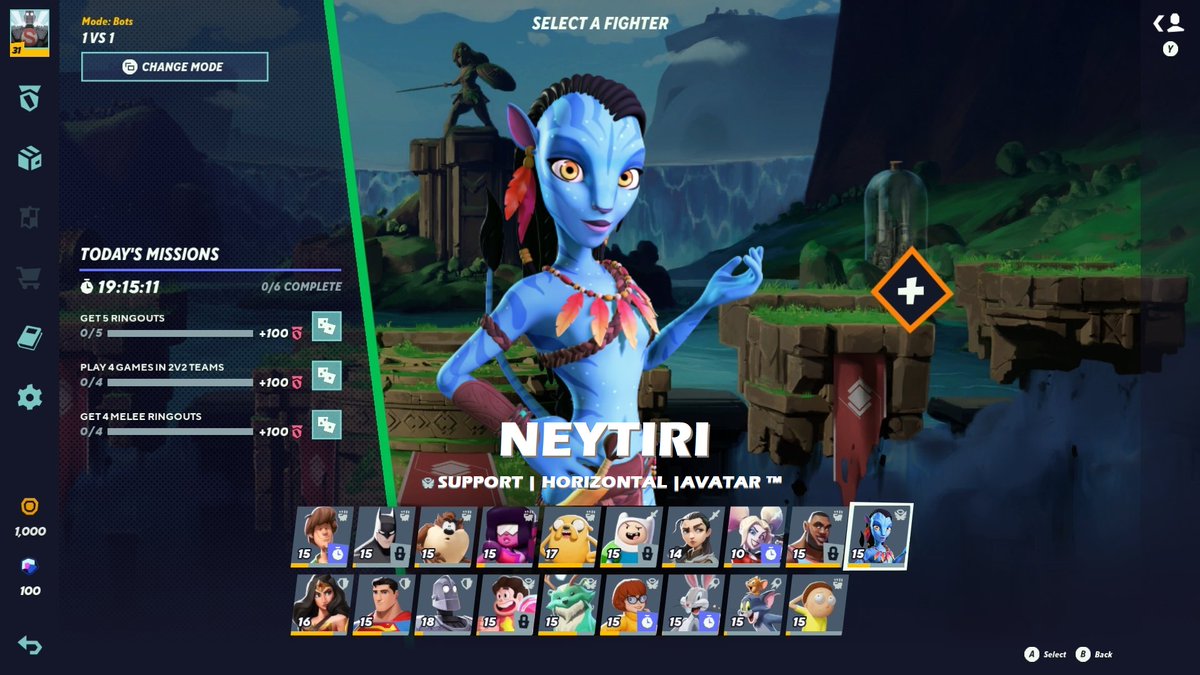 Avatar For Multiversus. tweet media