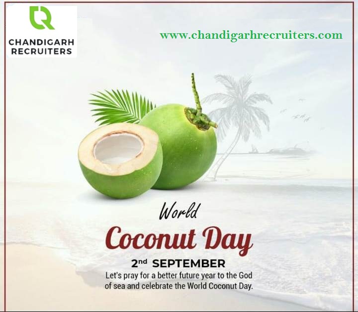 World Coconut Day 2022
#chandigarhrecruiters #worldcoconutday #coconut #poster #whatsappstatus #watercolorwater #waterpaint #watercolorfruit