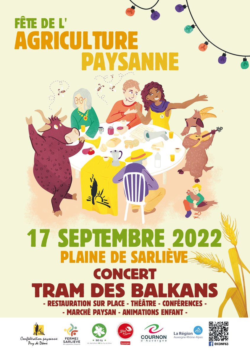 LieUtopie's tweet photo. 👩‍🌾FETE DE L'AGRICULTURE PAYSANNE 👩‍🌾
Venez nous y retrouver, nous présenterons toutes nos activités de maraîchage sur la parcelle étudiante et nos projets pour l'année.
🗓 Samedi 17 sept. 2022 I 
📍 @FSarlieve 
👉+ d'infos : https://t.co/UuR59pgRdU https://t.co/PkMARKyvZT
