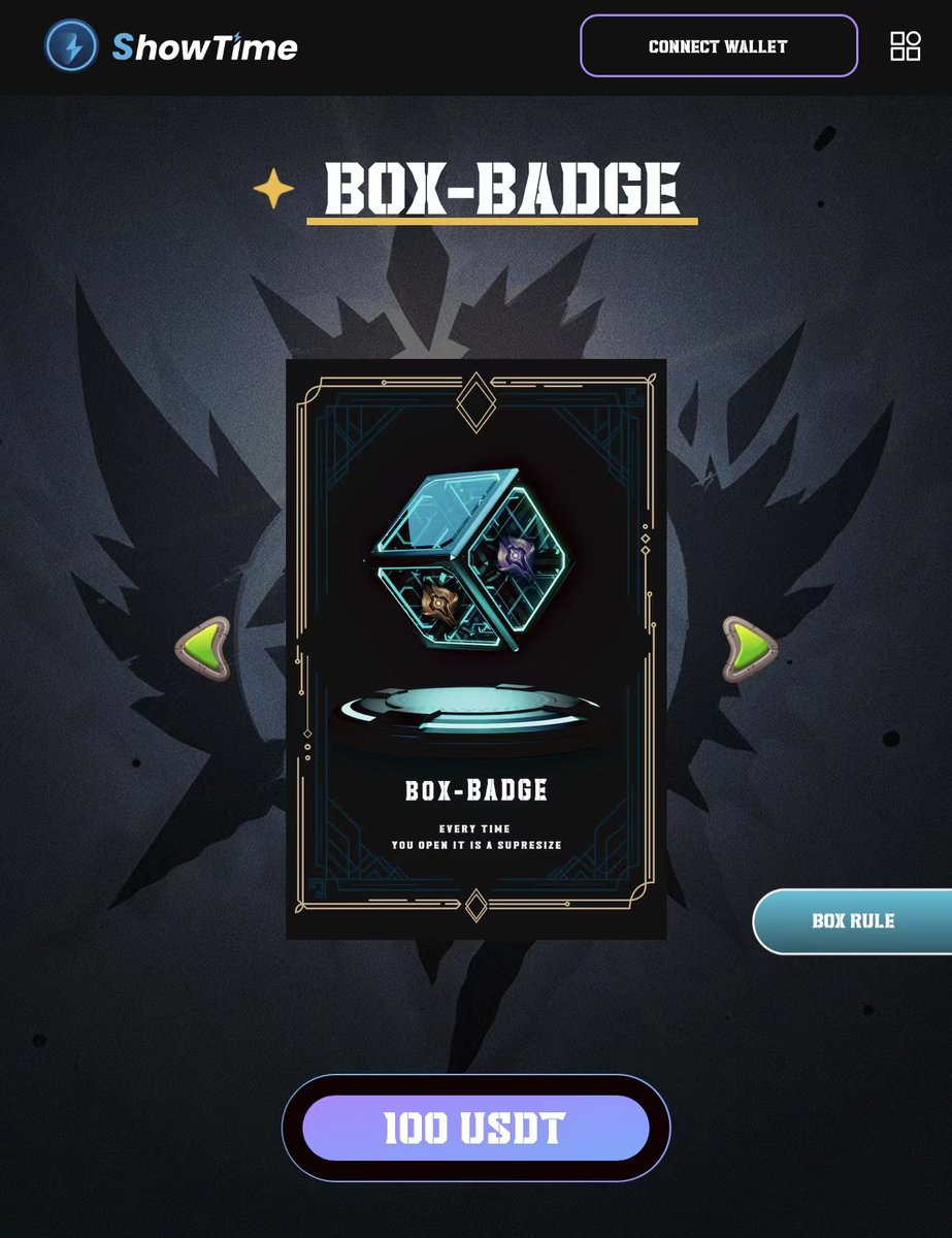 Just now, we sent out some box airdrops to some players with lucky points, and at the same time, we were about to open our box trading