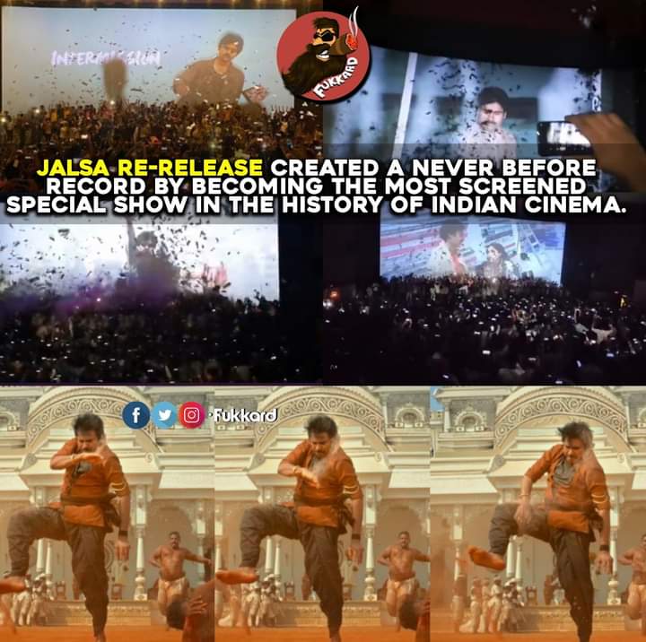 #Jalsa4K - 702+ Shows Worldwide. 🔥 💥 

#Jalsa4KCelebrations