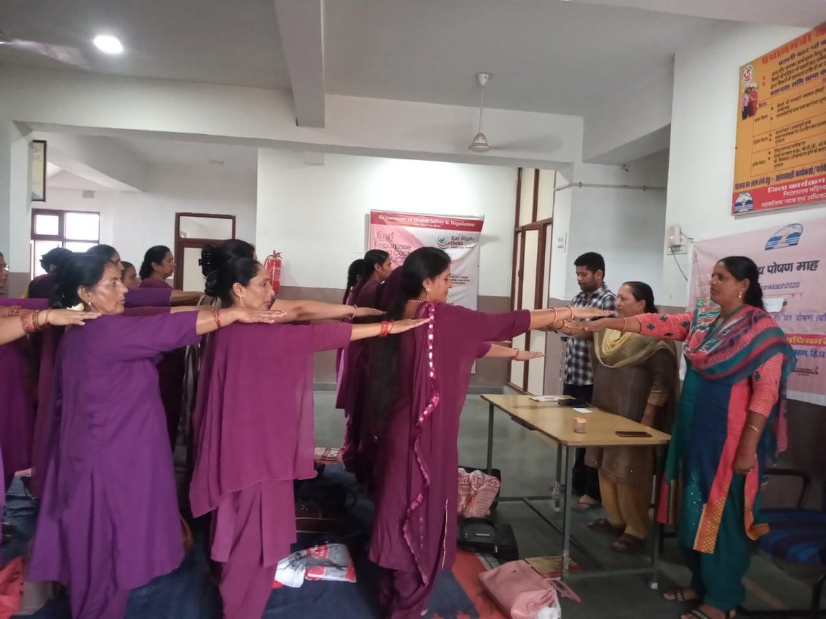 poshan_una's tweet photo. Our focus is on inculcating good nutrition habits and positive behaviors that help ICDS beneficiaries to combat malnutrition. #PoshanMaah2022 is being celebrated with an aim to trigger Gram Panchayats as Poshan Panchayats while focusing on ‘महिला और स्वास्थ्य’ &amp; ‘बच्चा और शिक्षा’ https://t.co/LCsrYaqGh2