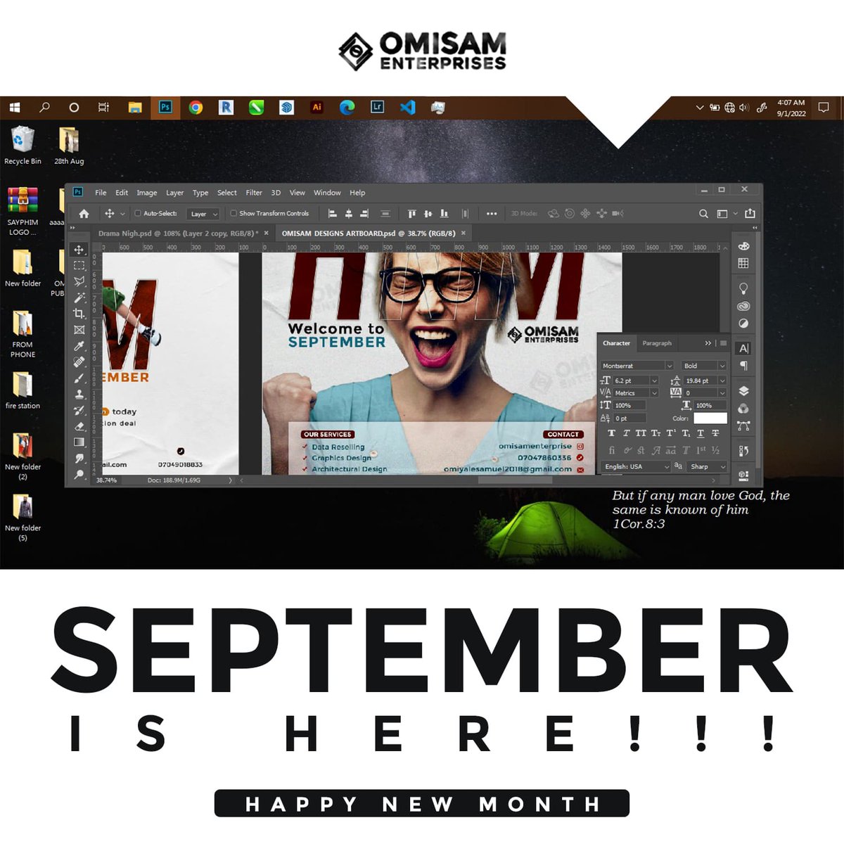 OmiyaleSamuel2's tweet photo. My new month flyer in the making

New Month Design done for an Institute

#graphics #graphicdesigner #graphicsdesign #graphic #creative #creativity #creativedesigner #designer #design #designtalks #branding #brand #graphicsdesigncommunity #designlife #viral #contentdesigner https://t.co/b95xSWl091
