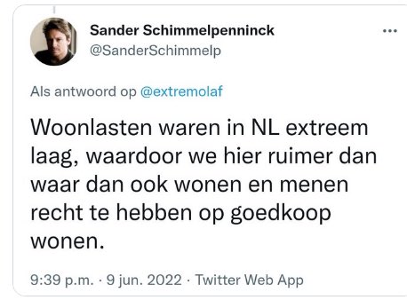 zuahpruim's tweet photo. Dit soort zaken ga je roepen als je volledig buiten de realiteit staat en je heerlijk kan freewheelen omdat je ouders bulken van het geld. Wat een kwal is dit toch. #schimmelpenninck #corpsbal #elite #woonlasten #wonen #energieprijzen #energiecrisis #Energie #gasprijzen #gas https://t.co/BjLJ813znp