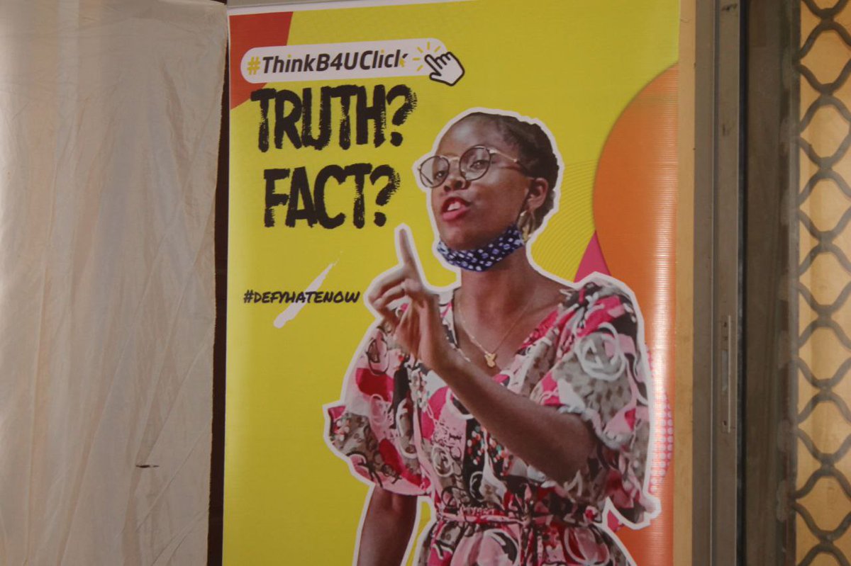 You'll never know how hurtful it is to perpetrate hate until you become hated. "Stop the hates". 
Proudly Cohort 7 Fellow. Day two on course. 

#defyhatenow 
#Factchecking
#AFFCameroon
#ThinkB4UClick 
#DataJournalism
#HateFreeCameroon
#UnCamerounSansHaine #ConsolidationDeLaPaix