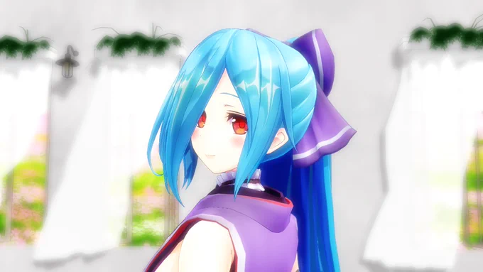 見返り美人という言葉が良く似合う#ヤマトイオリ #イオリの森美術館 <(C)Appland, Inc.> 