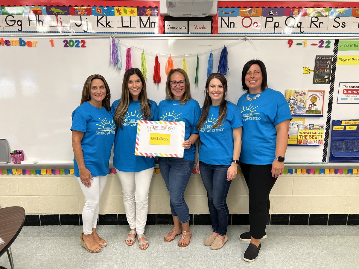MrsTosti_Whit's tweet photo. 1st grade is ready for an awesome school year! @HerrAndersonWT #whitmansmilesandshines https://t.co/V8bFNuYqIK