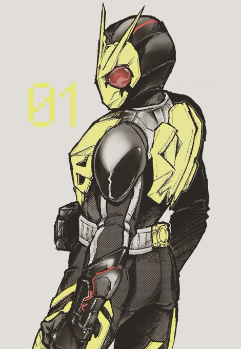 2年前くらいに描いたゼロワン 