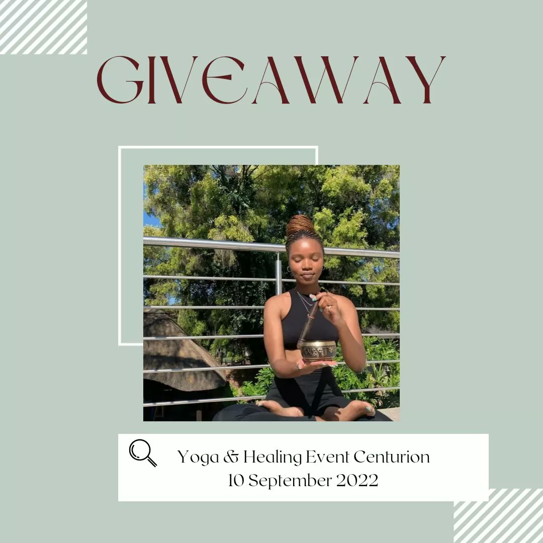 Yvette_Aloe's tweet photo. Hey Beloveds, I am giving away 2 tickets to my next Mind, Body &amp; Soul Healing Event in Centurion on the 10th of September. All you have to do to stand a chance to win is tag your bestie in the comments, retweet this tweet, follow me and @Rootedwell_za. https://t.co/DuDtD13tki