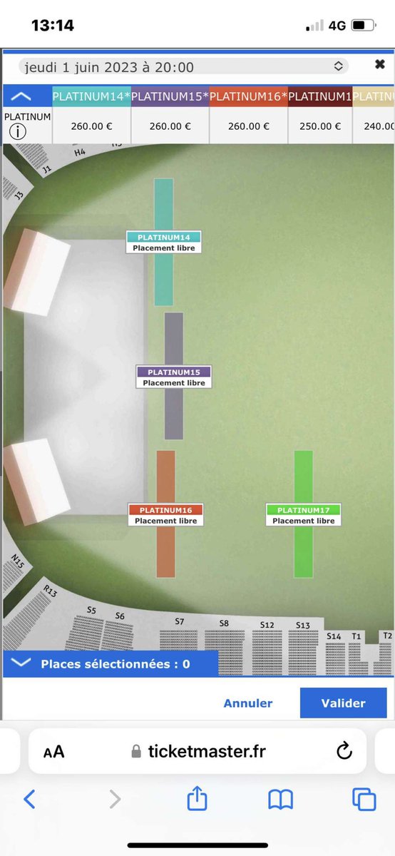 imchiar's tweet photo. Donc @TicketmasterFR a vendu hier des billets PLATINUM 15 en tant que JOHNNY’S PLACE et aujourd’hui on apprend qu’en fait ça correspond à HOLLYWOOD ??????? 260€ la place et ils peuvent apparemment rien faire ??????? https://t.co/Y1Qe88CzhI