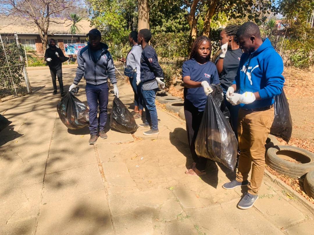 Today as a branch we were involved in a clean up campaign in our community, this is all in an effort to inculcate a sense of responsibility within our communities <a href="/Africa_YMCA/">Africa Alliance of YMCAs</a> <a href="/AdzinaTrust/">Abdullah Dzinamarira Foundation</a> <a href="/WomenEmpow/">Women Excel Trust (W.E.T)</a> <a href="/EJFWZim/">Economic Justice for Women Project(EJWP)</a> <a href="/FemnetProg/">FEMNET</a> <a href="/ActionAidZim/">ActionAid Zimbabwe</a>