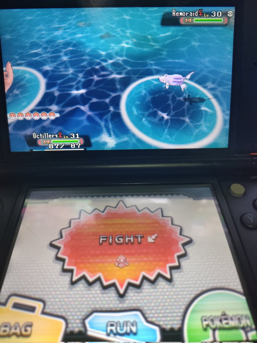 Shinygati's tweet image. Shiny Remoraid!
#MethodMadness #ShinyPokemon