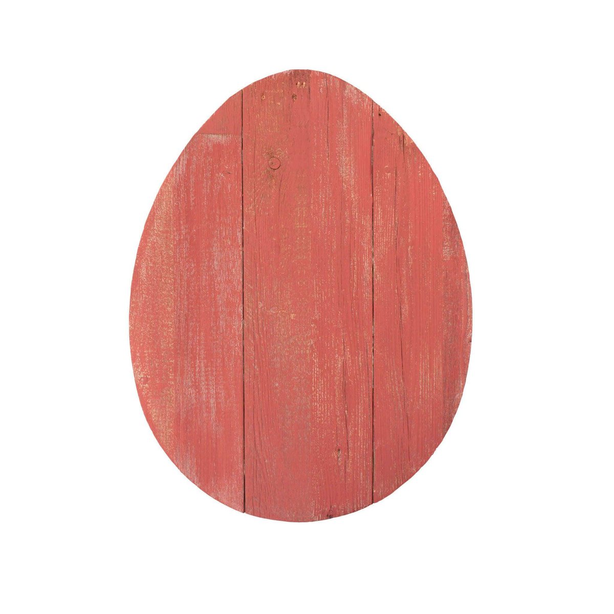 12" Farmhouse Red Wooden Large Egg nutima.co/products/12-fa… #decor #homeroots #homerootshomedecor