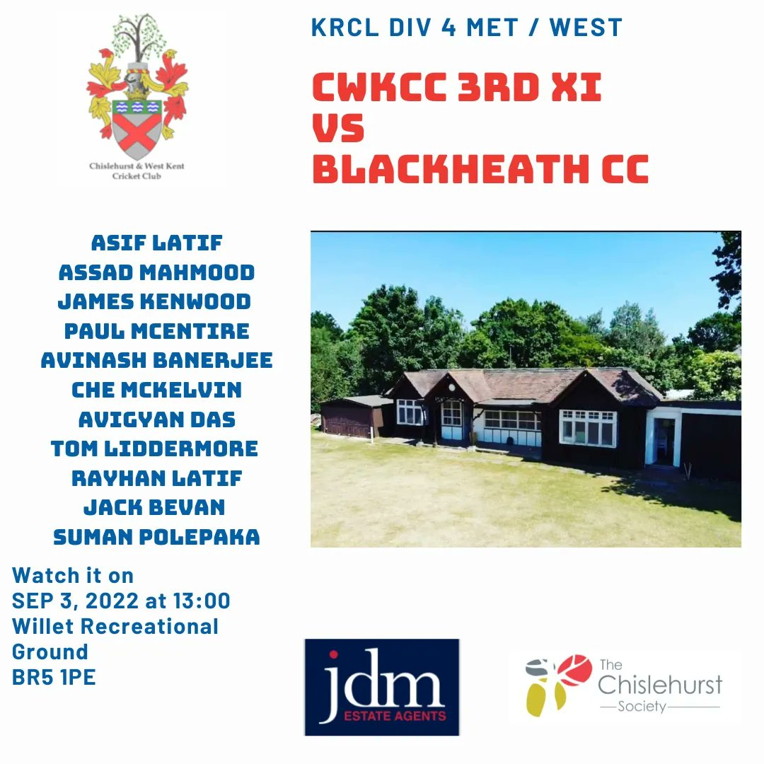 Chislehurst & WK CC tweet media