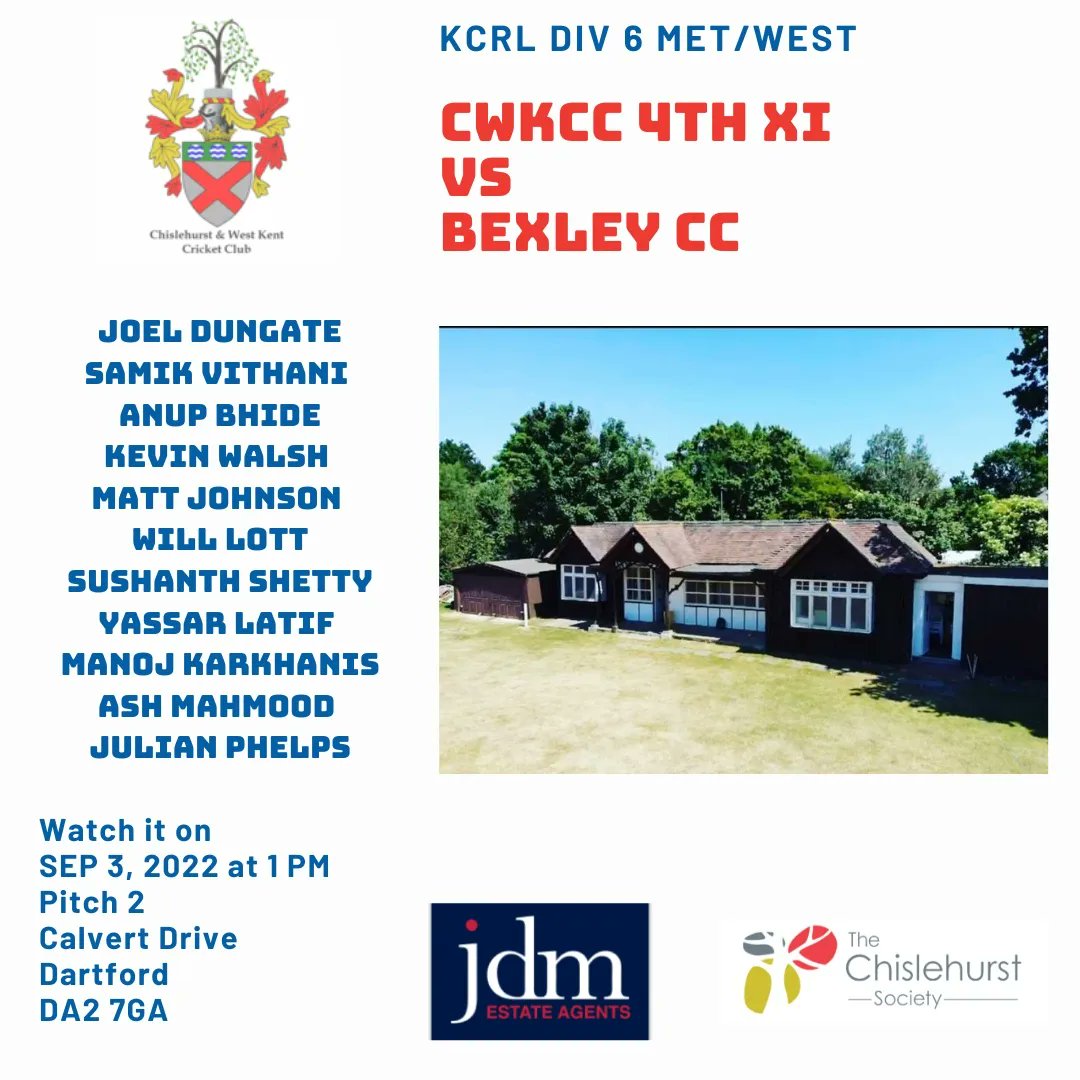 Chislehurst & WK CC tweet media