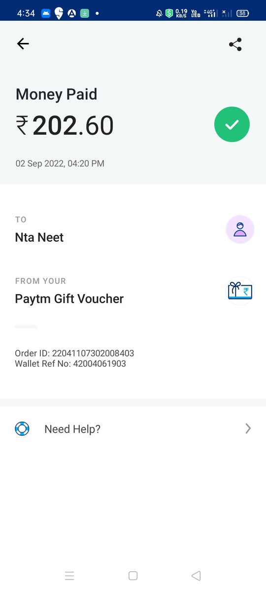 jawed_masroor's tweet photo. Hello @DG_NTA there is continuous glitch in your site https://t.co/1bXblJs313 payment regarding anskey claim for NEET 2022 deducted but we didn't get the receipt neither get any confirmation text. @EduMinOfIndia kindly help us. https://t.co/2iN6P0wENC