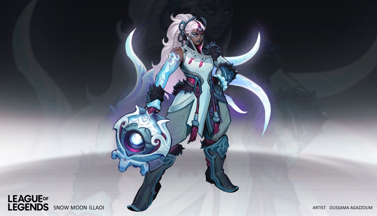 Spideraxe30's tweet photo. Snow Moon Illaoi Concept Art by Oussama Agazzoum https://t.co/Z94ngbR6dC https://t.co/AIYcUID8Vl