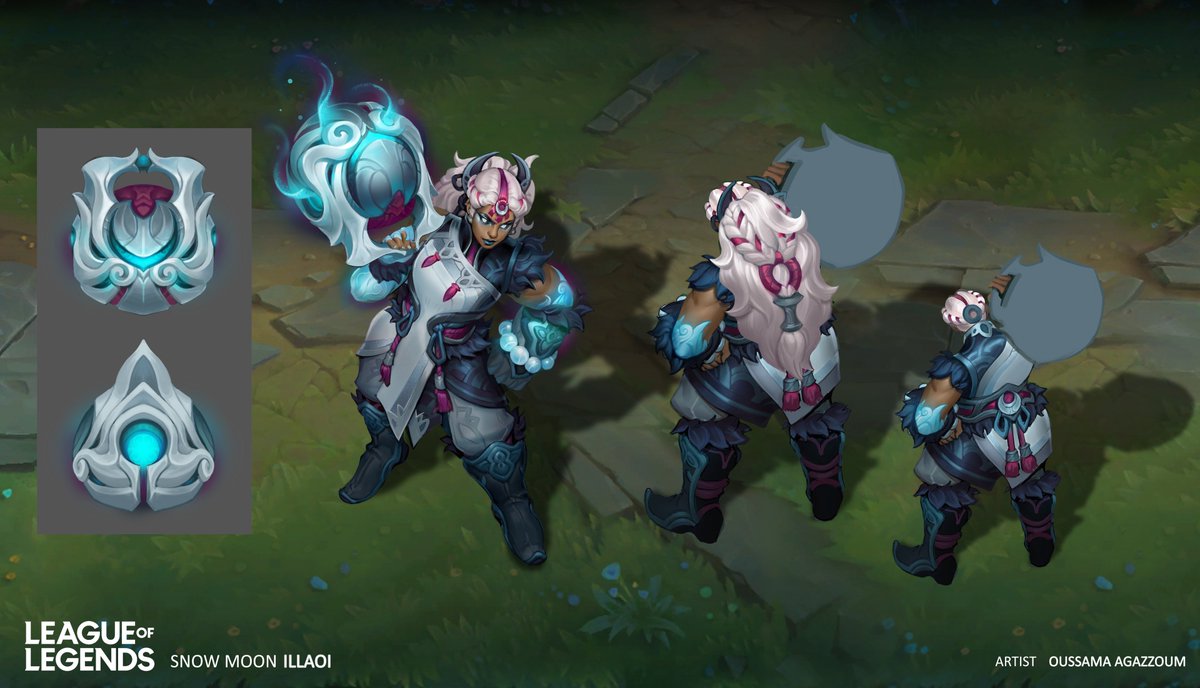 Spideraxe30's tweet photo. Snow Moon Illaoi Concept Art by Oussama Agazzoum https://t.co/Z94ngbR6dC https://t.co/AIYcUID8Vl
