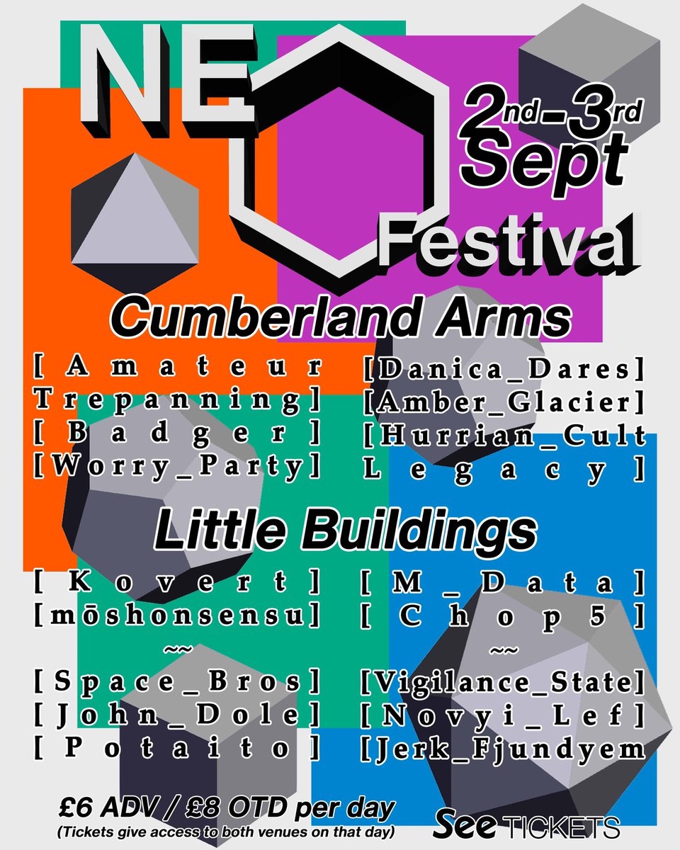 NEF 2022 kicks off tonight! 
You can still get advance tickets (and pay on the door): 
seetickets.com/event/northern…