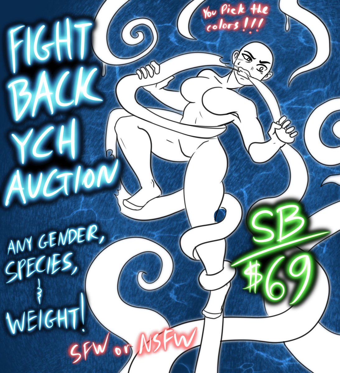 Blitzybitzy's tweet photo. Here we go lads, been a while since I played with some tentacle magic <3 stuff is below on how to grab hold of this pose! https://t.co/O45jhk5PQp