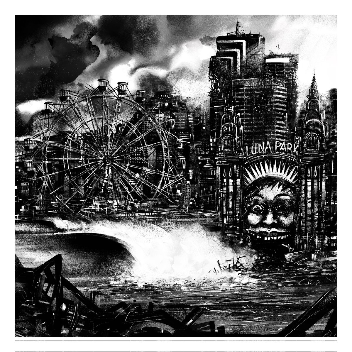 FR3ED00M's tweet photo. They told us not to worry. That there is still time to stop the devastation ☢️🌎🏭
Music: @0xJitzu🎶
Artwork: @FR3ED00M🖌️
The 5th track (and related 1/1 NFT) from FLOODS Collection / Sydney🇦🇺

🌊The perfect storm is available on🌊 
https://t.co/hI9dqFzaX5 https://t.co/jzZr3mh8bq