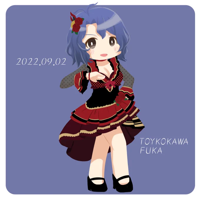 風花さんお誕生日おめでとうございます!#豊川風花生誕祭2022 #豊川風花誕生祭2022 
