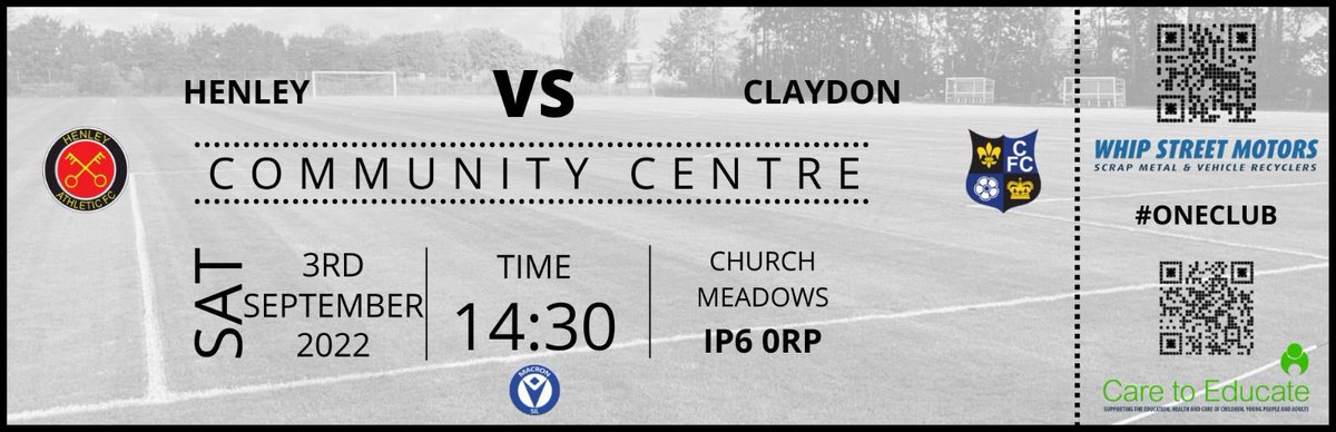 Tomorrow sees our First team travel to last season’s Senior Champions 👏 <a href="/HenleyAFC/">Henley Athletic FC</a>. An early tasty tester in the SIL calendar 😉 #SeniorSIL #EarlyDoors #VillageFootball #OneClub #RentFree 👀 <a href="/whipstreet/">Whip Street Motors</a> 💙🖤