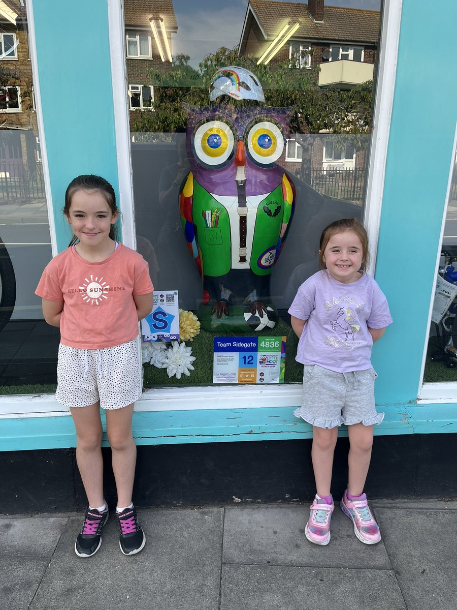 NicDaChick85's tweet photo. Saved the best for last @SidegatePrimary #teamsidegate
@ipswicharttrail ✅ it’s been a hoot 🦉 https://t.co/kRXa5GffXn