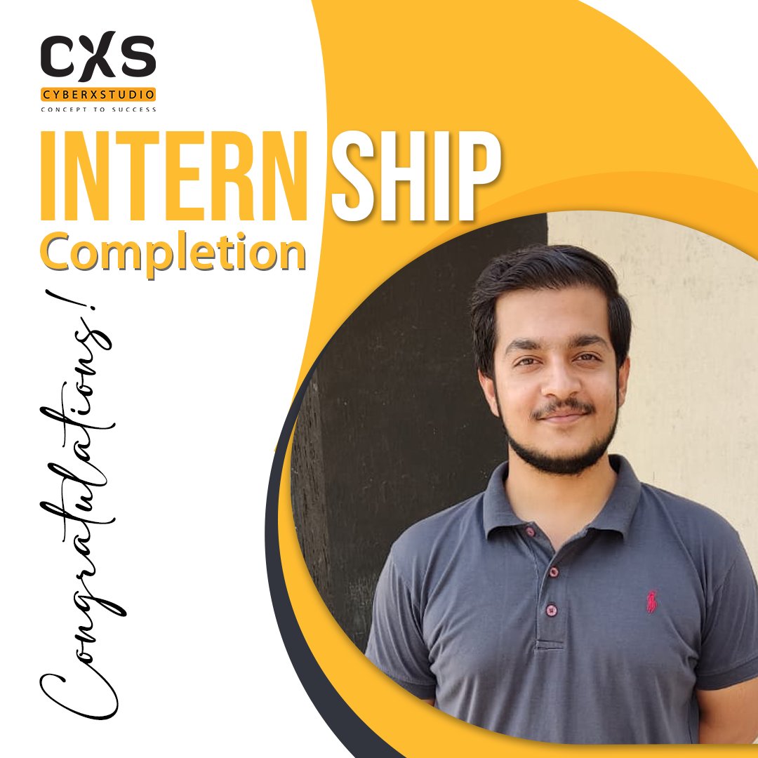 CyberxStudio's tweet photo. Dear Jasim, good luck for all your future endeavors.
He is a talented, #professional and hardworking person. We are glad that Jasim had a good working experience with us. Bidding him farewell, we wish him a bright future ahead.
Follow us for more!
#ConceptToSuccess #internships https://t.co/r78uLqqjI9