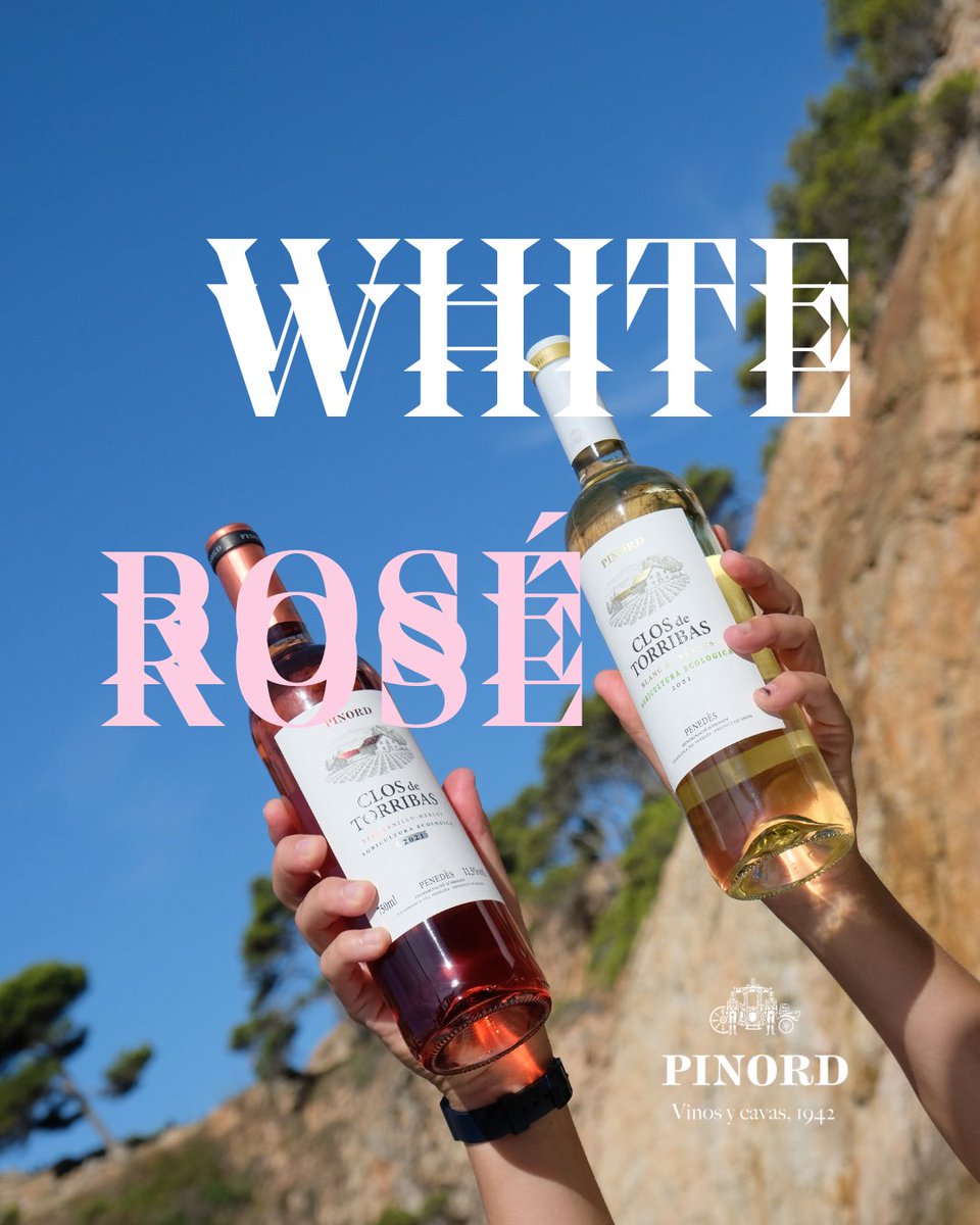 pinordwinery's tweet photo. 💜 𝗖𝗹𝗼𝘀 𝗱𝗲 𝗧𝗼𝗿𝗿𝗶𝗯𝗮𝘀 𝗿𝗼𝘀𝗮𝗱𝗼
▪ Merlot y tempranillo.
▪ Aroma de roble y especies con intensidad.

💛 𝗖𝗹𝗼𝘀 𝗱𝗲 𝗧𝗼𝗿𝗿𝗶𝗯𝗮𝘀 𝗯𝗹𝗮𝗻𝗰𝗼
▪ Chardonnay y xarel·lo.
▪ Aroma de fruta blanca, minerales y cítricos.

#pinord #pinordwines #pinordwinery https://t.co/JAuEGgxbvD