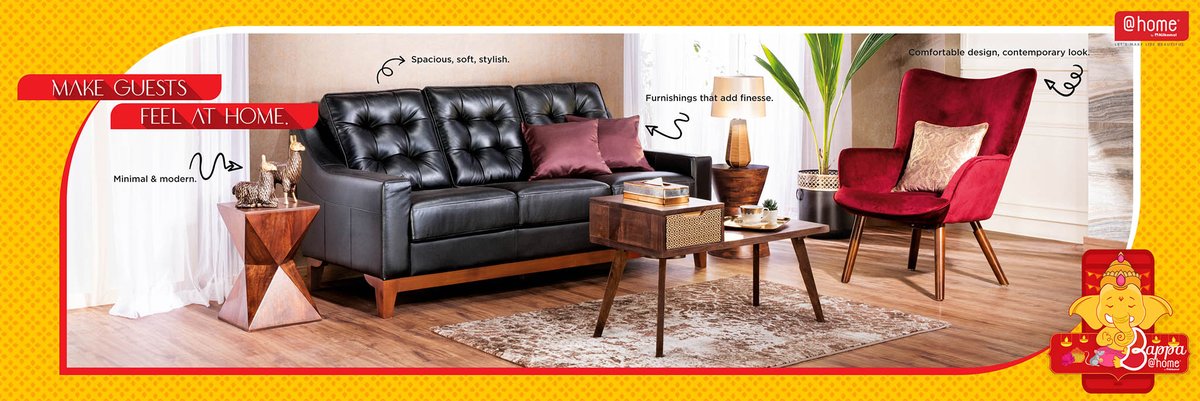 Nilkamal_Homes's tweet photo. Let's bring in some iconic designs for an inviting home.
Celebrate the festive season fashionably by creating a flaunt-worthy space that your guests can't wait to visit! #Bappaathome #LetsMakeLifeBeautiful https://t.co/Aq7DtWGtsg
