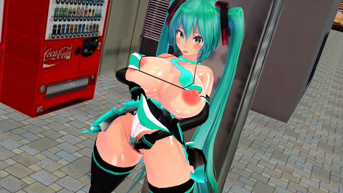 仕事での外回り中、駅でものすごくエロいミクが露骨に誘ってきたので、何かの罠ではないかと思いつつも付近の物陰に引っ張り込み、仕事なんぞほっぽり出して致す・・・。
という感じ、これでも1本作れるな(*`∀`) 