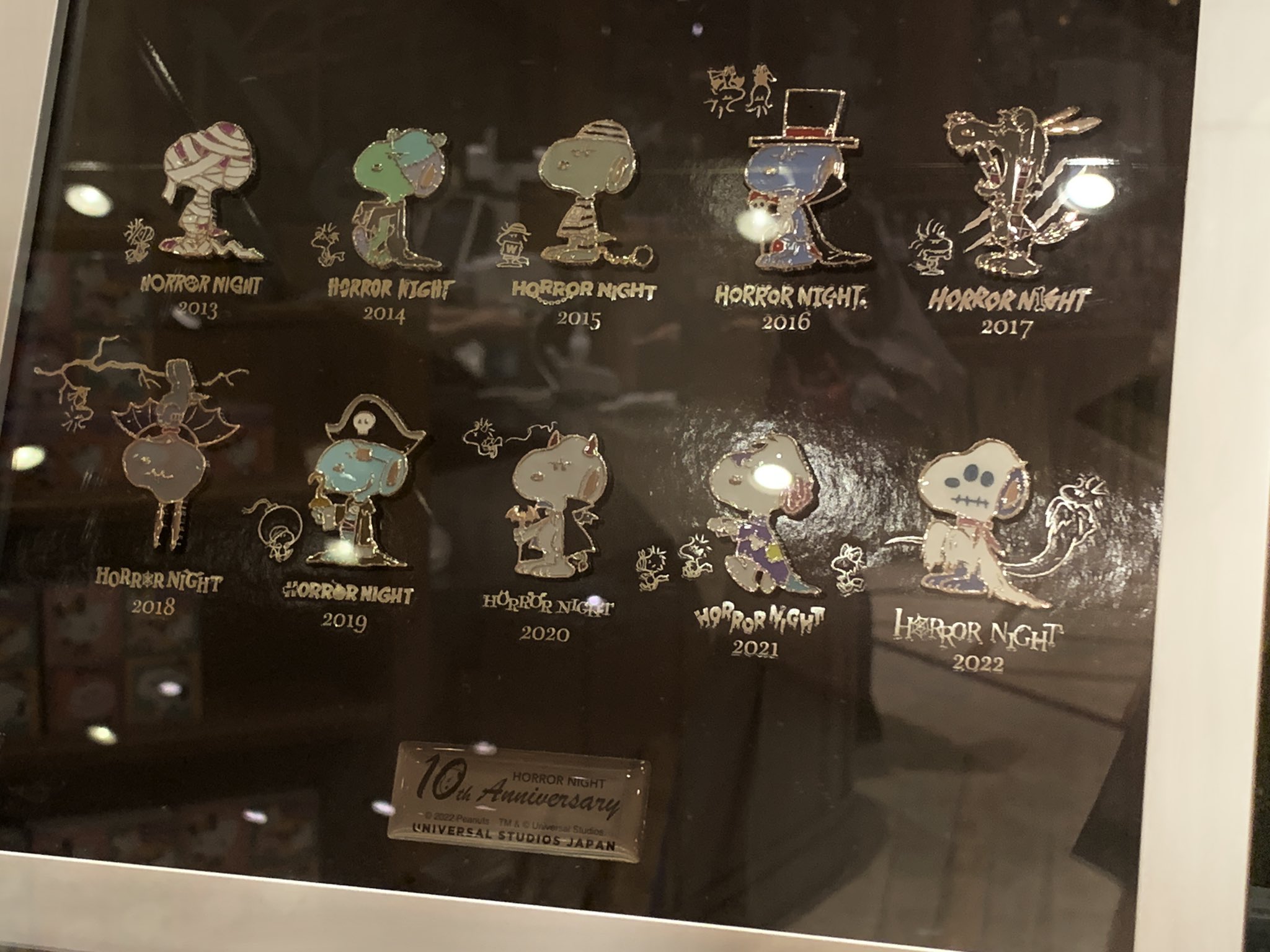 USJ 限定 スヌーピー ピンズコンプリートセット ハロウィン
