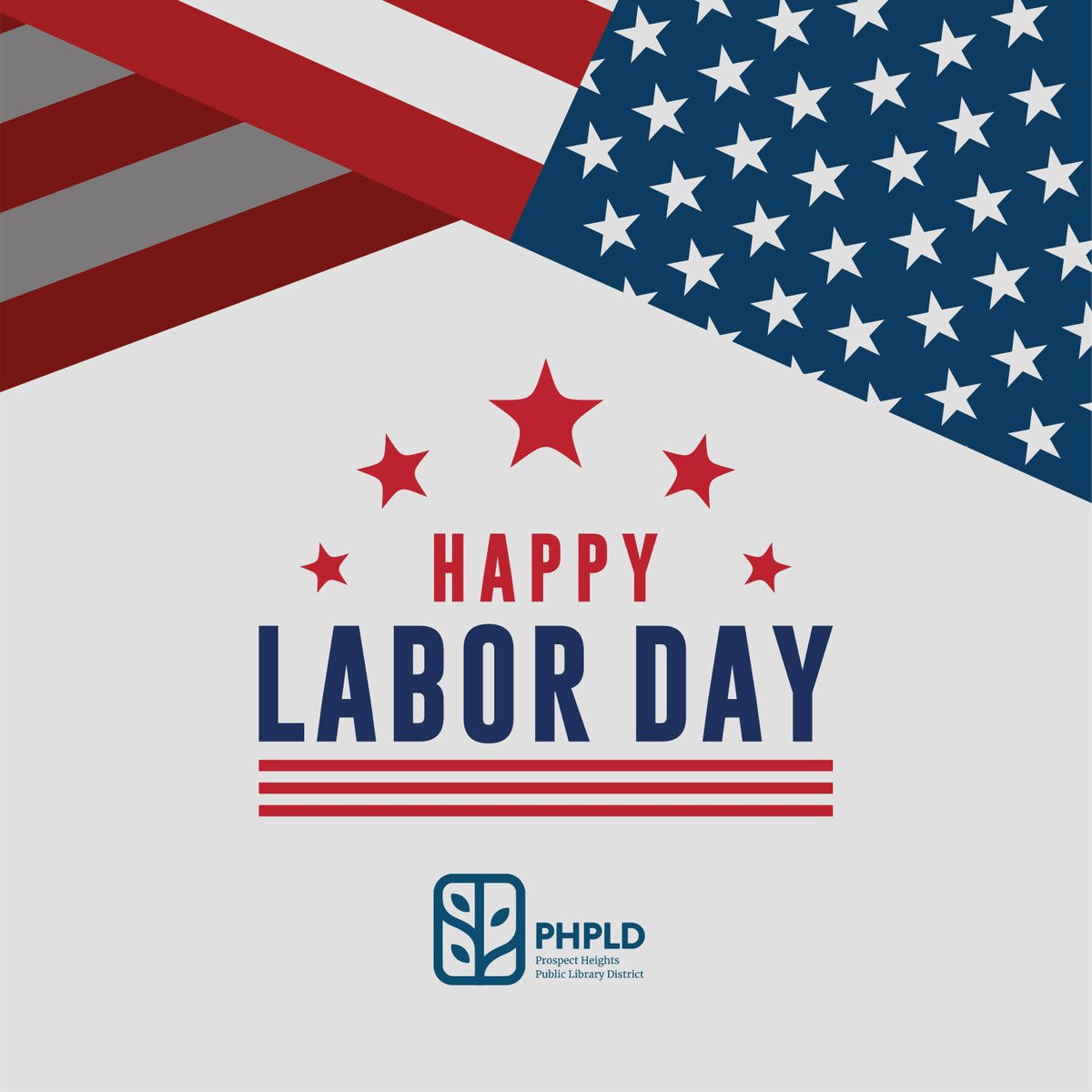 PHLibrary's tweet photo. Happy Labor Day weekend!
We will be closed on Monday, September 5 in observance of Labor Day. We'll resume to our normal hours on Tuesday, September 6.
#PHPL #ProspectHeights #Library #LaborDay #ClosedonMonday #StaySafe #HaveFun https://t.co/QB0iQ3j7JS