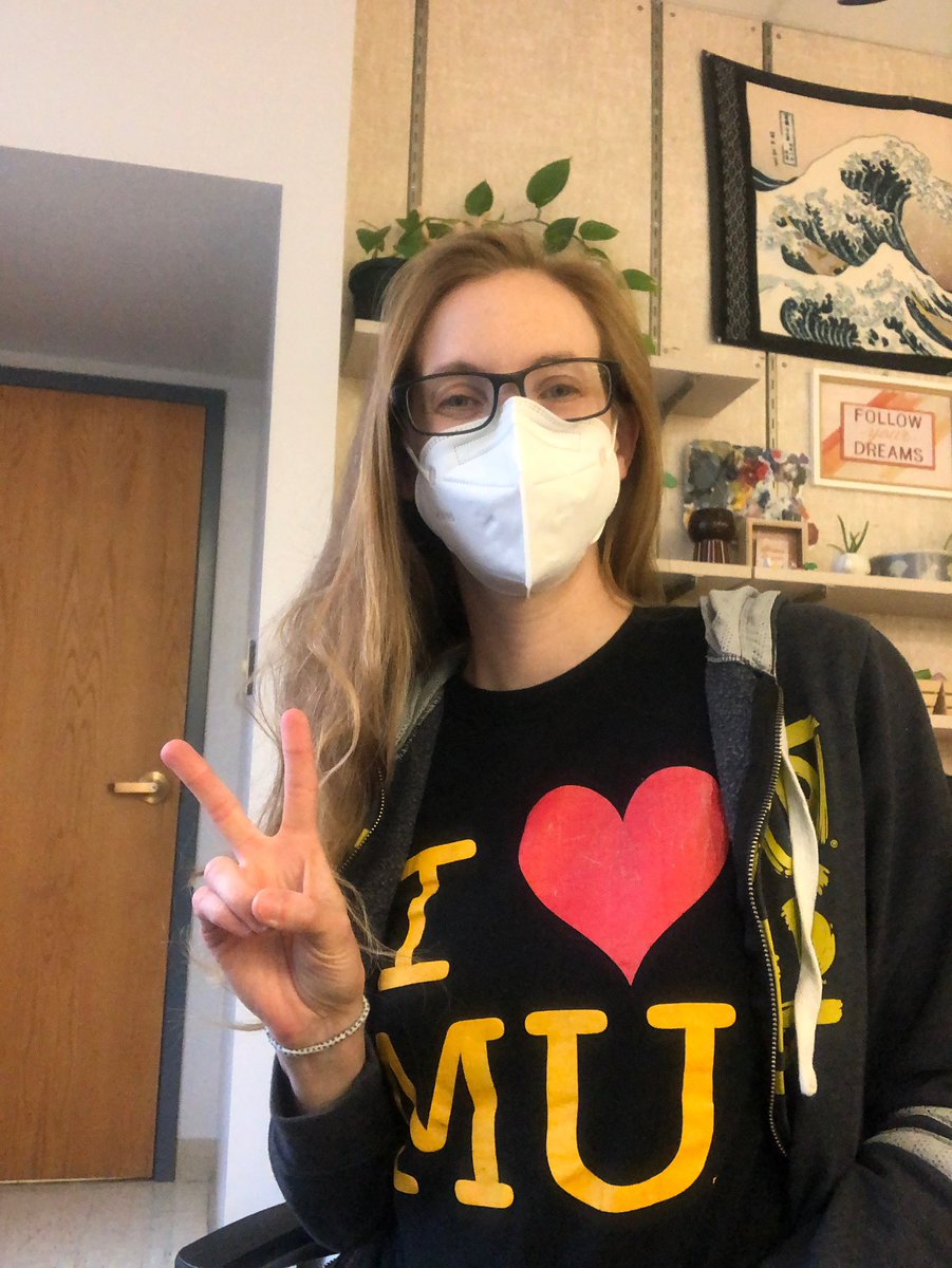 AVIDJeffMS's tweet photo. When you’re #cpsbest @jmscyclones art teacher is so excited about #CollegeColorsDay that she wears 2 college shirts! @jwmsAVID @AVIDWMS https://t.co/vBG5vFssDT