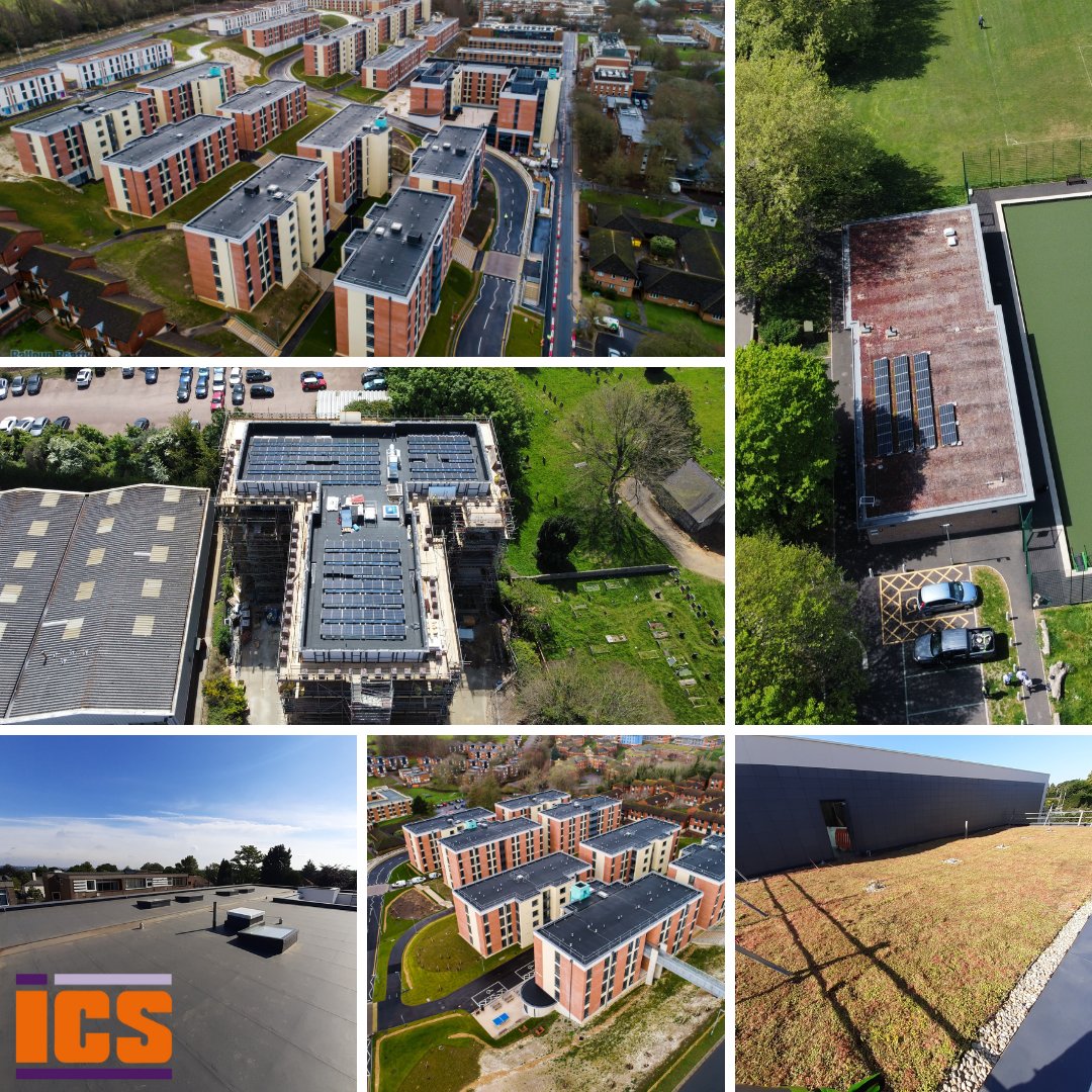 IndustrialCon12's tweet photo. This #flatrooffriday we are looking at some of the fantastic single ply, bituminous felt and green roof installations ICS have carried out.
#ics #teamics #icsroofing #flatroofingn #loveflatroofing #loveroofing #icsprojects #flatroof #singleply #felt #greenroof https://t.co/74VX6vbXYL