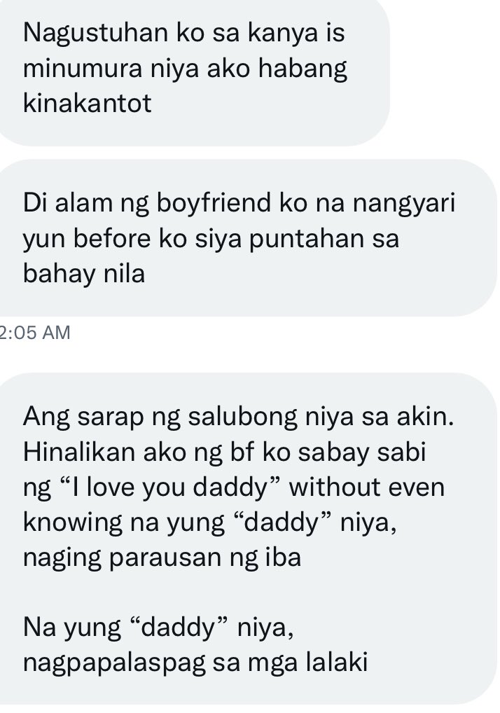 lustforcheating's tweet photo. LUSTFUL CHEATING | ENTRY #018
Sweet sweet sayo ng boyfriend mo pero hindi nya alam na nagpapakantot ka sa iba π
#cheatingboyfriend #cheatinghusband #cheatingph #cheatingsex #gaycheating #cheatingbf https://t.co/NLDHsVNY1y