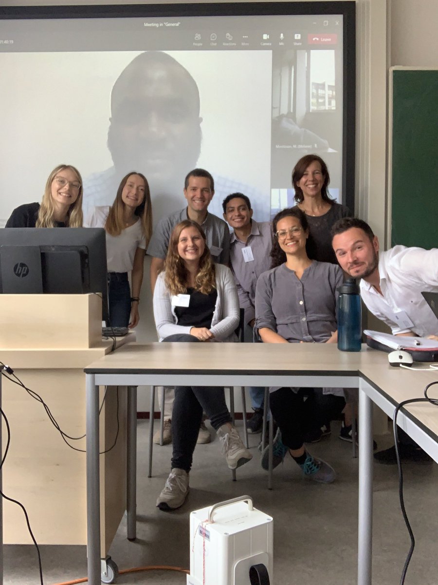 Martin_Rusek's tweet photo. All the students presented their work and received feedback. This is a call for a celebratory group photo 🎉#ESERASummerSchool2022 https://t.co/eDOkmZhSDg