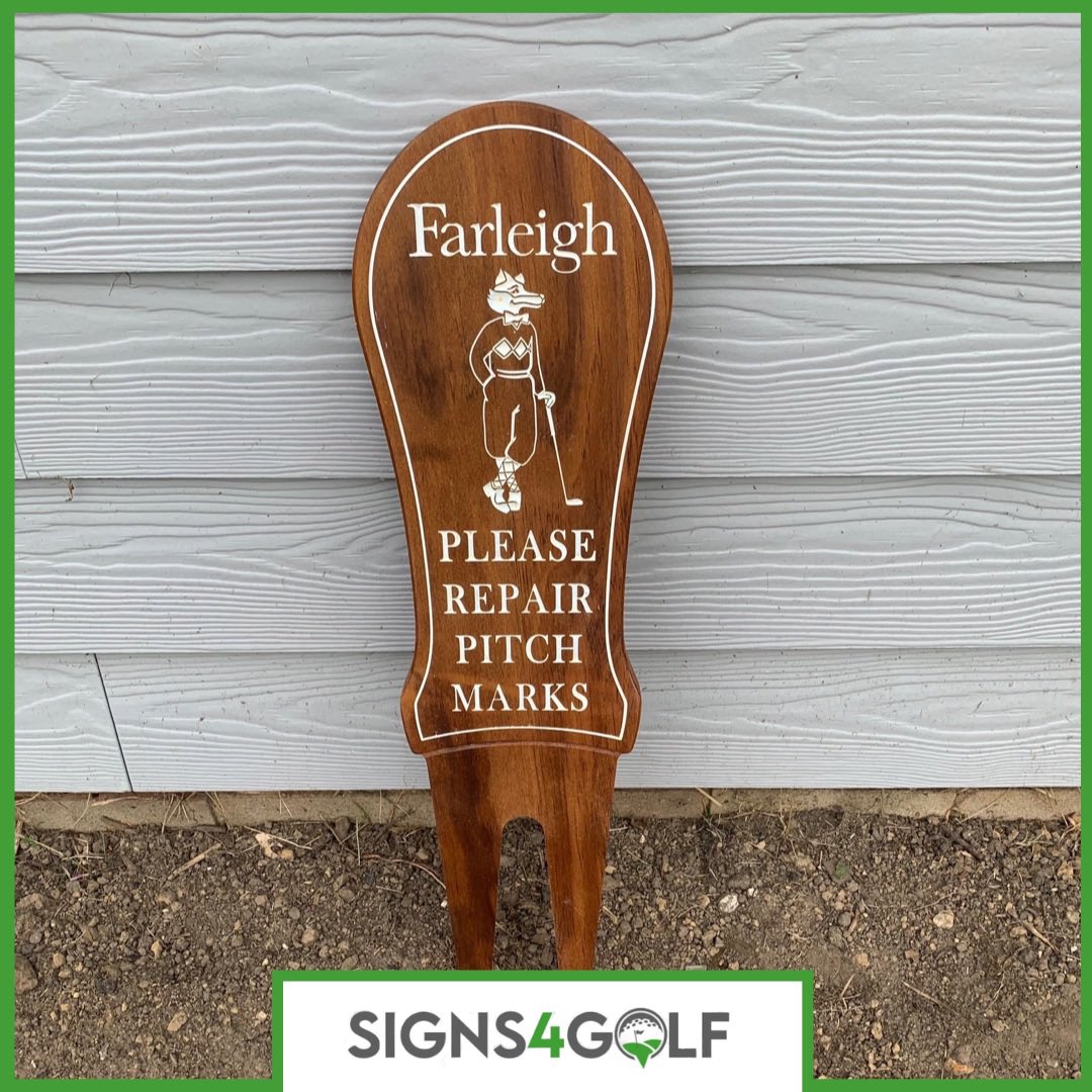 Signs4Golf's tweet photo. How great does our pitchfork sign for Farleigh Golf Club look!

Made from Lignia wood, our eco-friendly wooden signs help give that professional feel to any golf course.

Shop yours today! 

https://t.co/t38qotTqE3

#lignia #ligniawood #sustainable #golfclub #golf https://t.co/cz5KoiGpZl