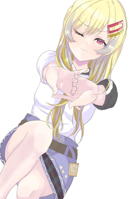 咲希ちゃん...(服は一歌ちゃんの)#prsk_FA 