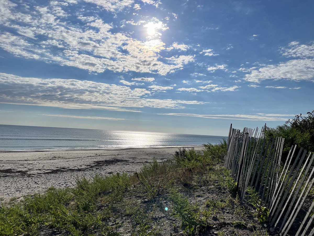 jenneumann3's tweet photo. Girls are back to school so itโs back to early morning beach walks with my little side kick. #lovewhereyoulive #blessed #grateful #readyforfall #bentleybooboo ๐ https://t.co/TlOgRVUmhv