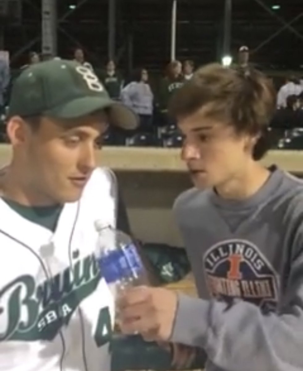 We saw this guy get his start…best of luck to <a href="/joedudek24/">Joey Dudek</a> behind a real mic for <a href="/wsog881/">WSOG 88.1 FM</a> &amp; <a href="/SBABruinFB/">SBABruinFootball</a> home opener! #GoBruins🐻🏈🎤